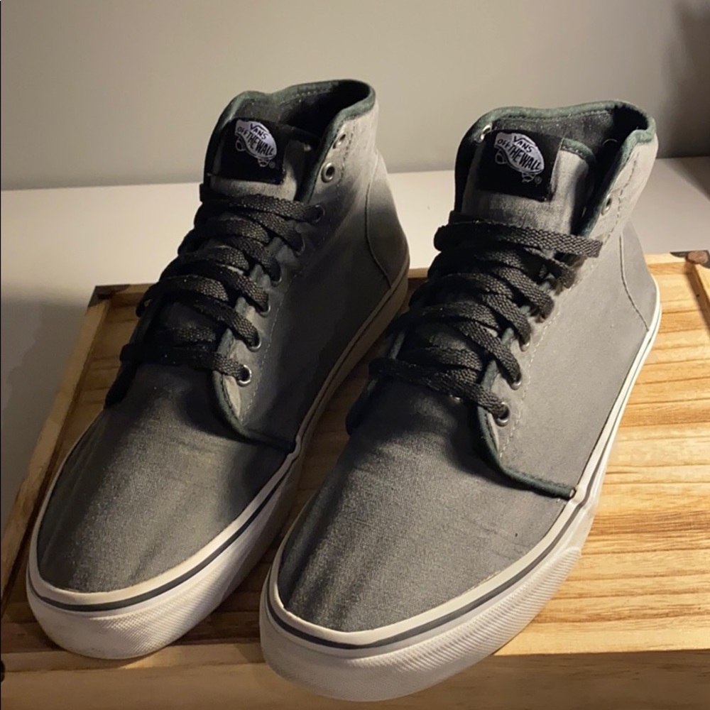 Grey Hi-top Vans